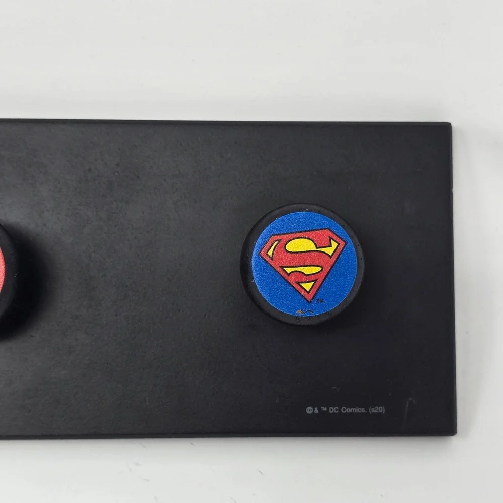DC Comics Justice League Kids Coat Rack Wall Mount 5 Hook Batman Superman Flash